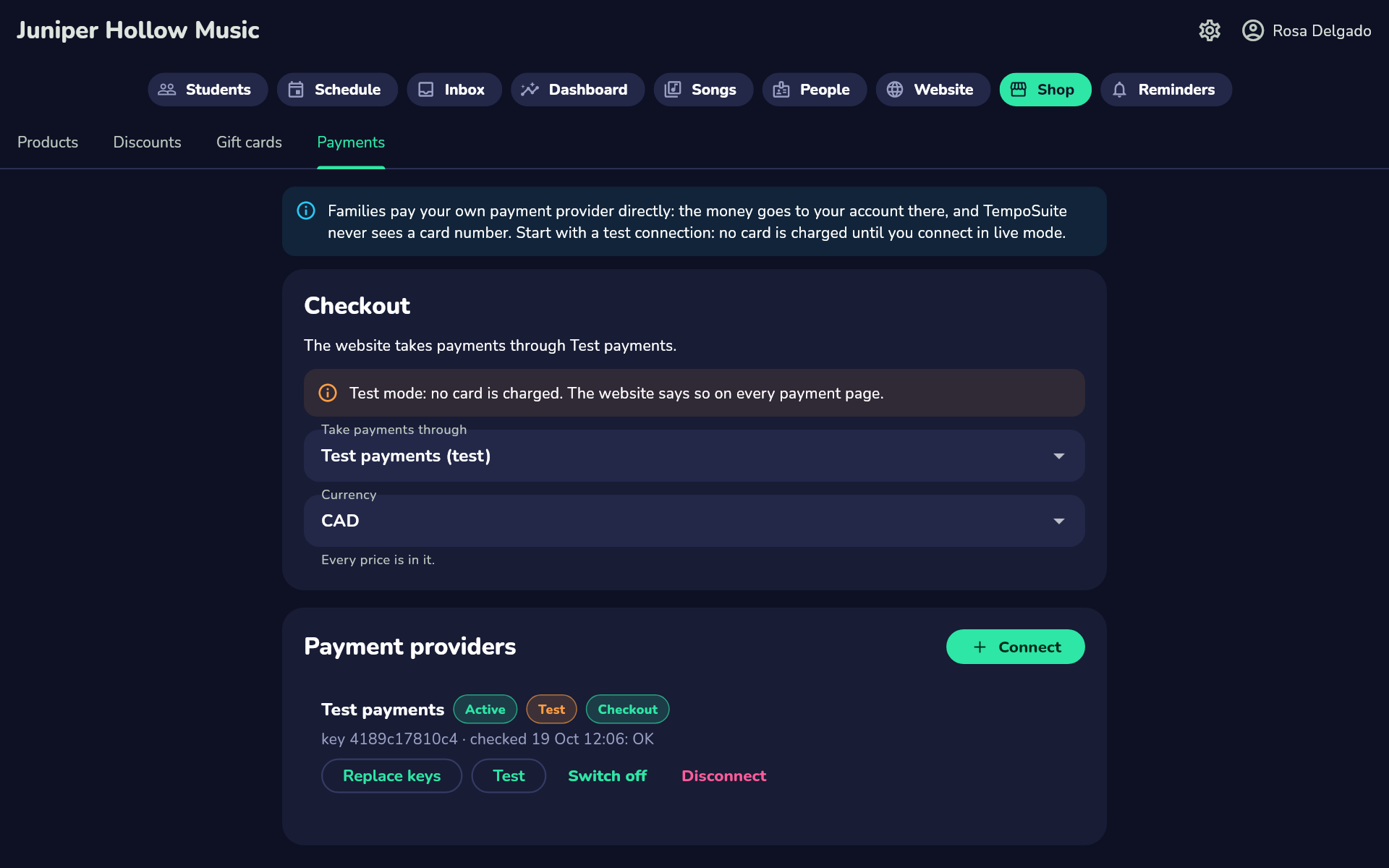 Payments