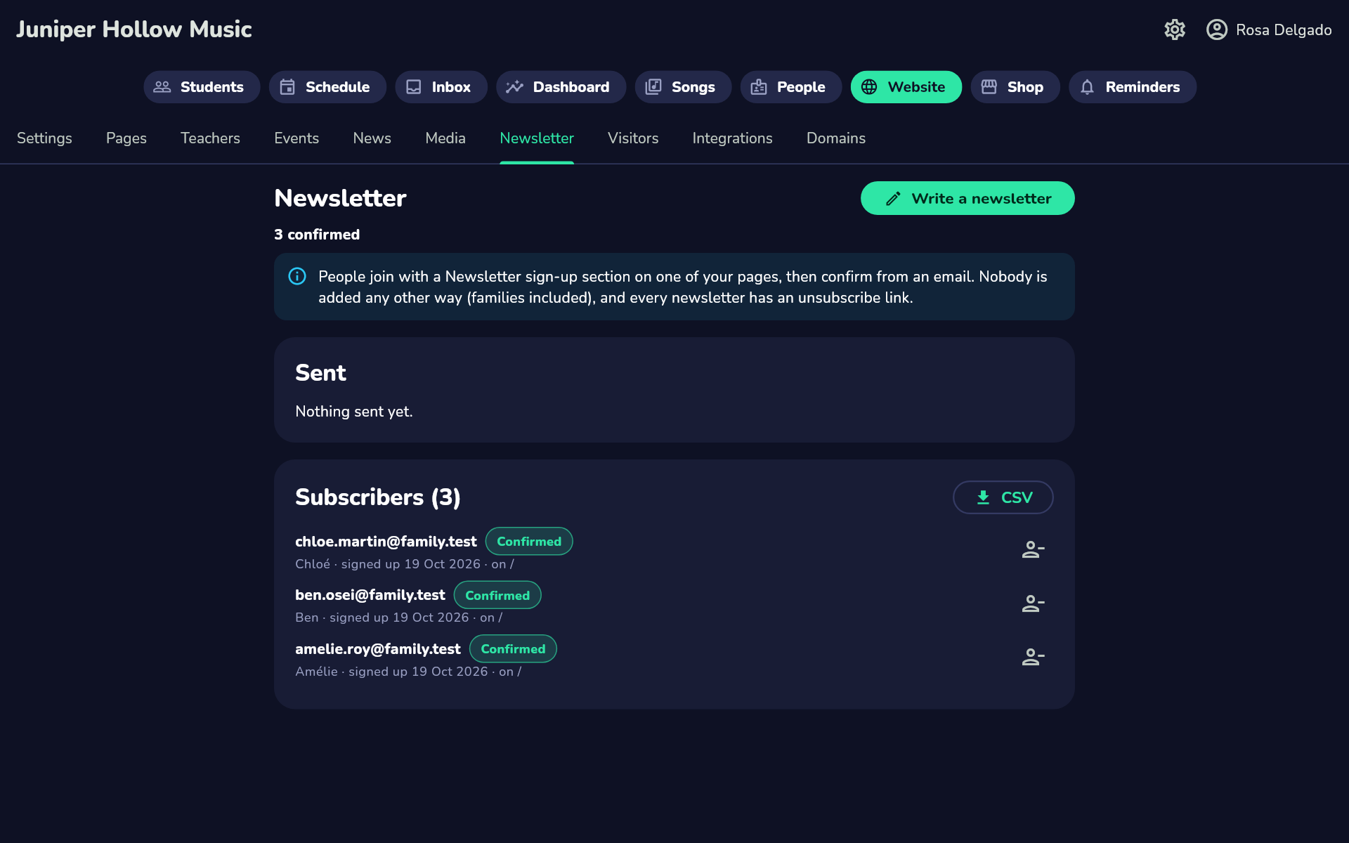 Newsletter